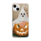 tomoyanntukyaのハロウィンパーティー Clear Smartphone Case