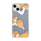 sexycuteのかわいい柴犬のグッズ Clear Smartphone Case