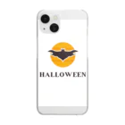 サオリショップのハロウィン柄 Clear Smartphone Case