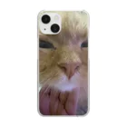 otsの可愛い猫 Clear Smartphone Case