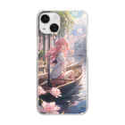 【怪しいゲーム部屋】の船と女の子 Clear Smartphone Case