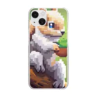 ryouhiguchi111のキュートりすさん Clear Smartphone Case