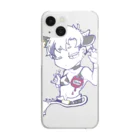 pesce paradisoのハコちゃん【STING】 Clear Smartphone Case