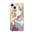 the blue seasonの岡本 麻子（おかもと あさこ） Clear Smartphone Case