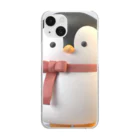 Momo Magicの癒しペンギン Clear Smartphone Case