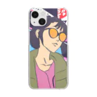 sunglass girlのsunglass girl 街編 Clear Smartphone Case