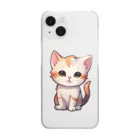 ManmaruShopのちびねこシリーズ21 Clear Smartphone Case