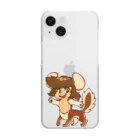 CON_BOXのとん太 Clear Smartphone Case