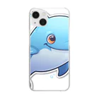 ワクワクセレブレイトのイルカくん Clear Smartphone Case