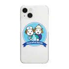 Link Creation online SHOPのPeaceful Earth Clear Smartphone Case