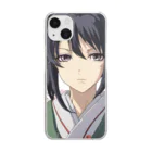 the blue seasonの森本美穂 Clear Smartphone Case