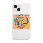 アジンガーのロックフィッシュGO! Clear Smartphone Case