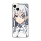 もふもふの美少女リーダーグッズ Clear Smartphone Case