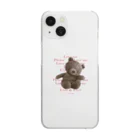 メメくんのグッズ♡のmemeくん♡ Clear Smartphone Case