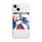 那須モバイル店のけもっ娘 Clear Smartphone Case