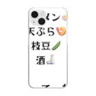 mofu mofu309のおもてなし Clear Smartphone Case