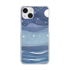 kgymの星空の夜 Clear Smartphone Case