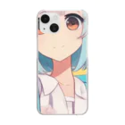 yamnetの季節をテーマにした美しいイラスト Clear Smartphone Case