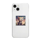 オタカラ館の笑顔の子猫グッズ Clear Smartphone Case