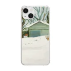 Inabamarieの雪の日 Clear Smartphone Case