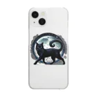 Modern MasteryのMidnight Mystique Clear Smartphone Case