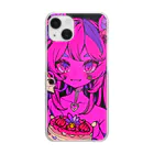 メンヘラちゃん💕のサキュバチュ💕 Clear Smartphone Case