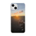 保護犬ミミの保護犬ミミ　インスタ使用画像 Clear Smartphone Case