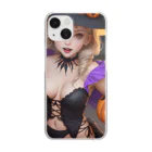 Gereroのハロウイーン魔女 Clear Smartphone Case