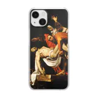 世界美術商店のキリストの埋葬 / The Entombment of Christ Clear Smartphone Case