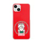 ari designのアルパカパスタ（Alpaca and Pasta） Clear Smartphone Case