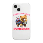 Pom-Dog'sのメカニカルポメちゃん Clear Smartphone Case