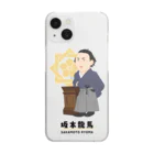 mincruの偉人シリーズ_坂本龍馬 Clear Smartphone Case