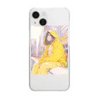 星々羅あむのフーディー女子 Clear Smartphone Case