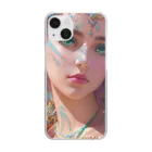 💖宇宙整体♪🌈♪こころからだチャンネル♪💖のhealing mermaid REINA Clear Smartphone Case