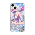 心中のいのちﾁｬﾝ ドットver. Clear Smartphone Case