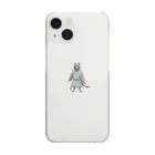 RYOショップの猫戦士 Clear Smartphone Case