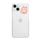 ぷいぷいshopのぷいぷい巫女ちゃん2 Clear Smartphone Case