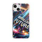 【公式】金運アップのBrilliant Futureの【公式】Brilliant Future Clear Smartphone Case