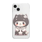 のりこのお店の可愛い大黒天くん Clear Smartphone Case