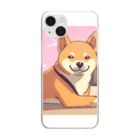 yu-zi1991の可愛い柴犬のグッズです Clear Smartphone Case