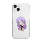 びびのおみせのびび（むらさき） Clear Smartphone Case