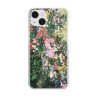 kasumiのflower garden Clear Smartphone Case