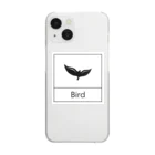 ミニマルくんの四角におさまるBird Clear Smartphone Case