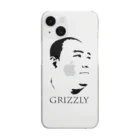 GRIZZLYのGRIZZLY工藤【gri003】 Clear Smartphone Case