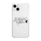 Here ai am!のButterfly Effect Clear Smartphone Case