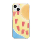 my pastel（いしはら　まさこ）の田舎の子供グッズ。 Clear Smartphone Case