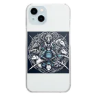 bycatの侍大将とshinobi達 Clear Smartphone Case