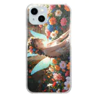 UNIQUE〜AIアートショップ〜の花の妖精② Clear Smartphone Case