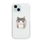 にゃんたまごの地雷にゃん Clear Smartphone Case