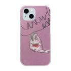 5歳児のお店屋さん　深海と猫といきもの全部のジャークくん　ハロウィン Clear Smartphone Case